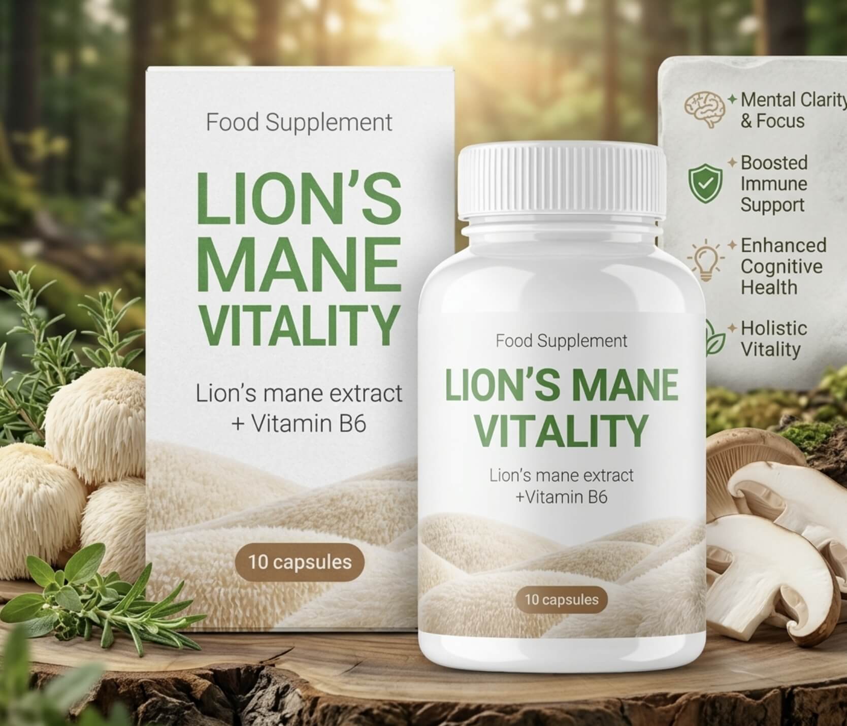Каква е цената на Lion's Mane Vitality в България? Каква е цената на Lion's Mane Vitality в България?